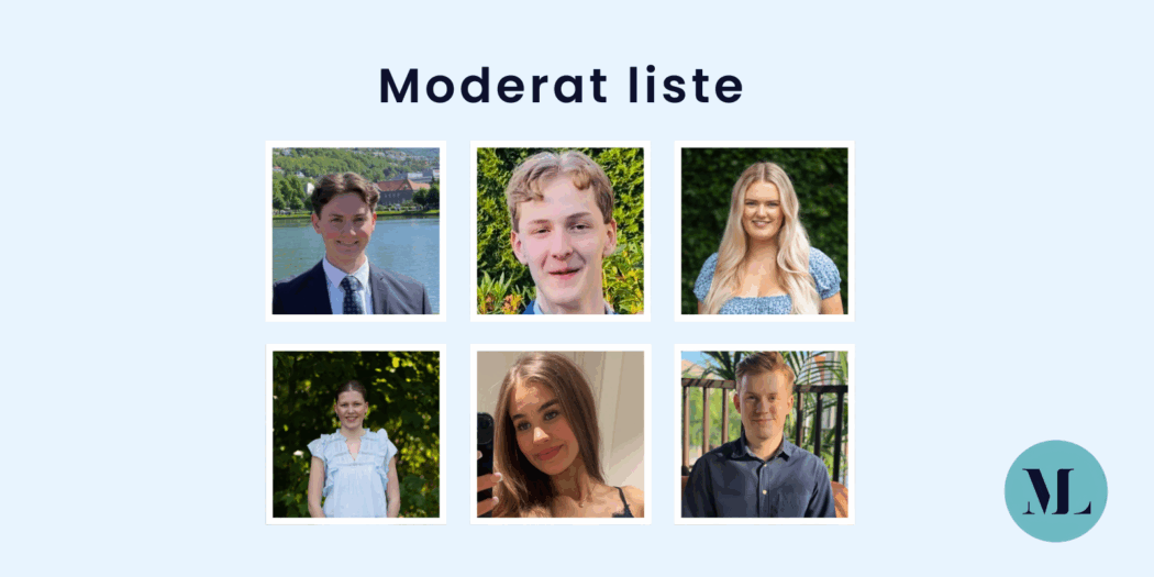 Moderat liste gruppebilde